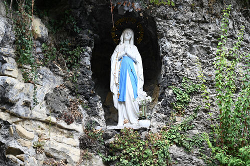Wallfahrtsmesse in der Lourdesgrotte Maria Gugging