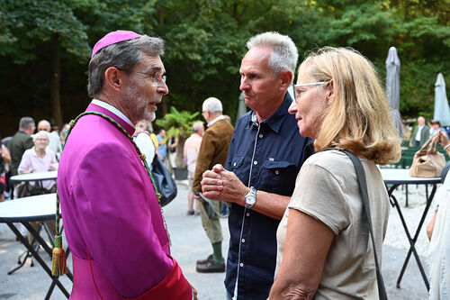 Wallfahrtsmesse in der Lourdesgrotte Maria Gugging