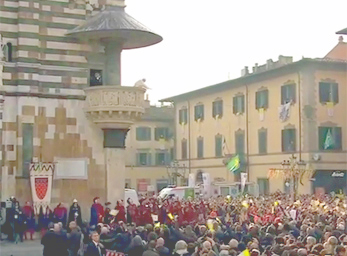 Papst Franziskus in Prato