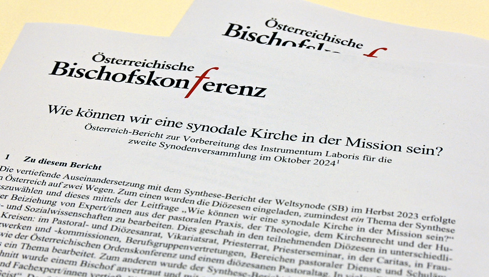 Synode: Österreich-Bericht priorisiert Frauen, Mission, Partizipation