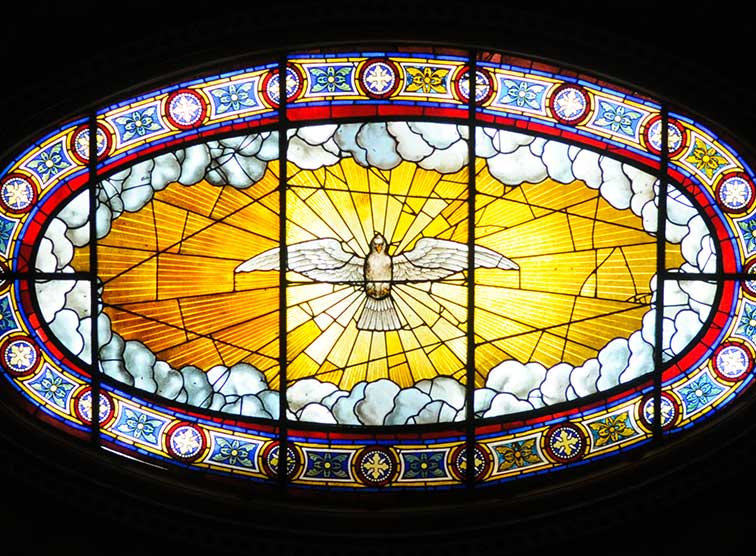 Der Hl. Geist als Taube